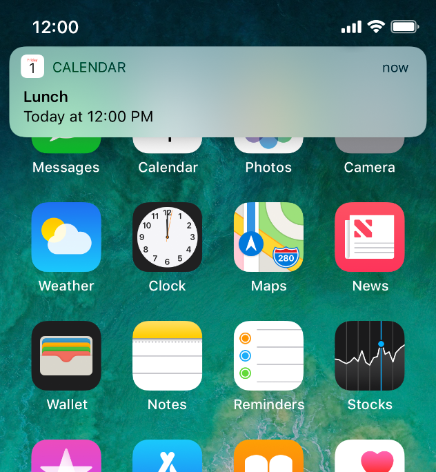 Notifikasi pada IOS